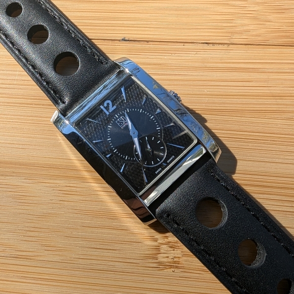 Movado Watch ESQ LEATHER - Picture 2 of 11